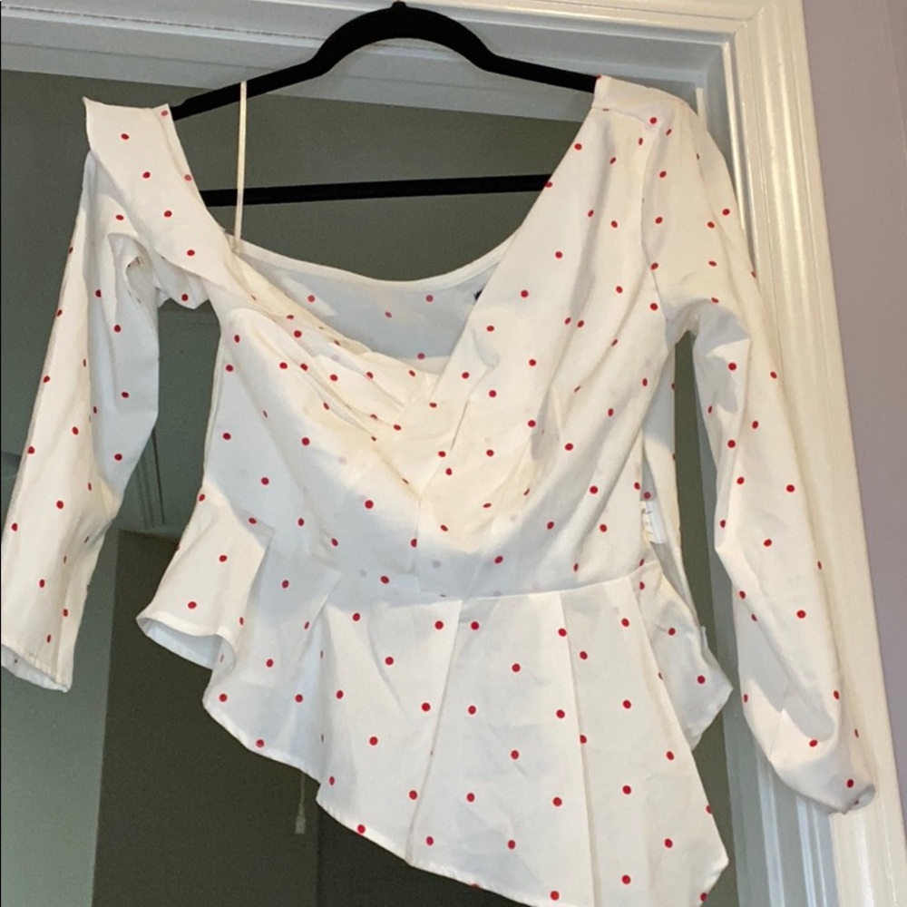 One shoulder top✨✨✨